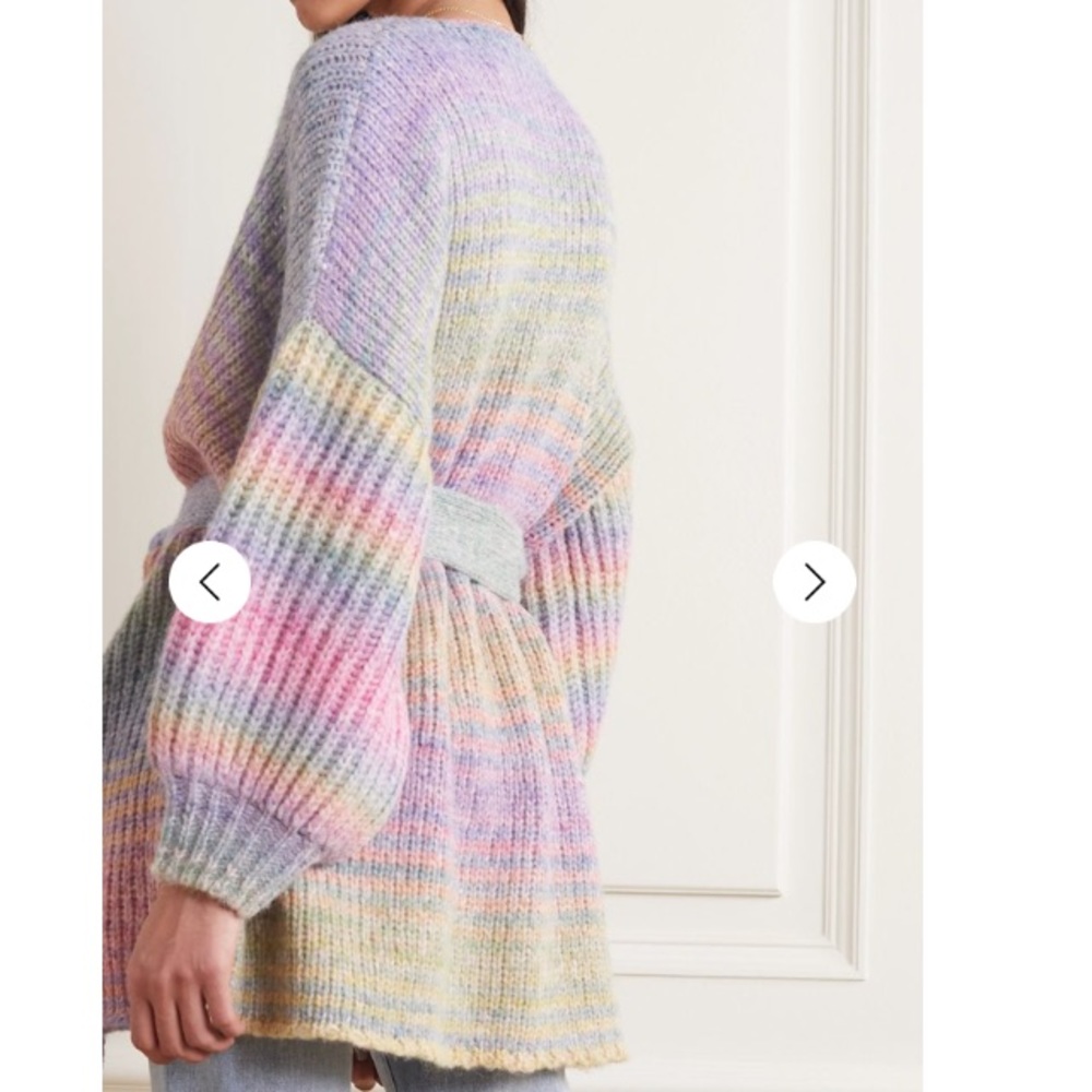RARE Loveshackfancy Ombré Cardigan Sweater - Picture 9 of 16
